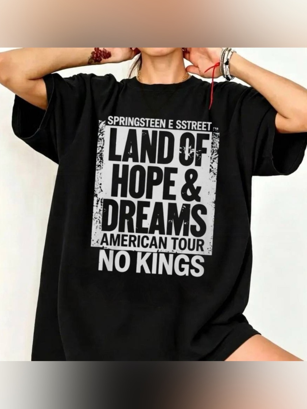 Jack Smith "Land of Hope & Dreams" Black Graphic Tee